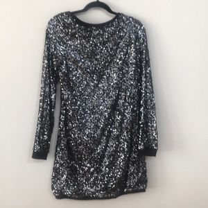 Free people holiday sequin dress